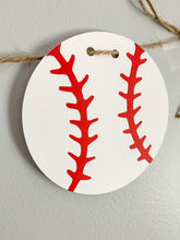 Load image into Gallery viewer, baseball birthday banner