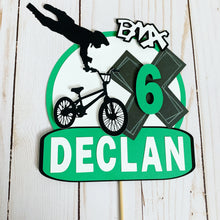 Load image into Gallery viewer, BMX birthday decorations
