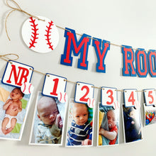 Load image into Gallery viewer, my rookie year baseball party decorations