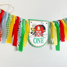 Load image into Gallery viewer, barnyard high chair banner