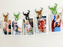 Load image into Gallery viewer, deer head birthday banner