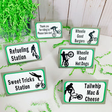 Load image into Gallery viewer, BMX birthday decorations