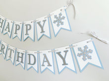 Load image into Gallery viewer, Winter ONEderland birthday decorations