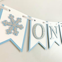 Load image into Gallery viewer, Winter ONEderland birthday decorations