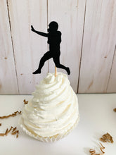 Load image into Gallery viewer, football cupcake toppers