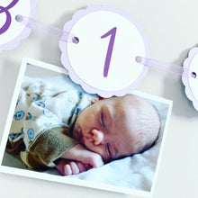 Load image into Gallery viewer, lavender first birthday decorations