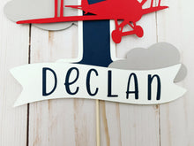 Load image into Gallery viewer, time flies cake topper