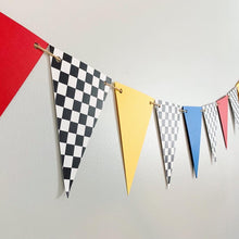Load image into Gallery viewer, if you ain't first, you're last talladega nights birthday pennant banner