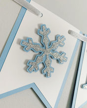 Load image into Gallery viewer, Winter ONEderland High Chair Banner