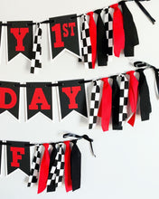 Load image into Gallery viewer, racing birthday decorations