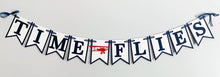 Load image into Gallery viewer, time flies airplane decorations