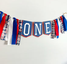 Load image into Gallery viewer, baseball high chair banner