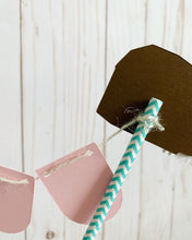 Load image into Gallery viewer, pink barnyard cake topper