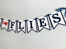 Load image into Gallery viewer, time flies airplane decorations