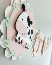 Load image into Gallery viewer, pink barnyard birthday decorations