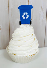 Load image into Gallery viewer, trash truck cupcake toppers
