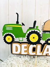 Load image into Gallery viewer, tractor cake topper
