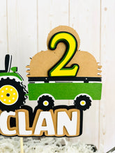 Load image into Gallery viewer, tractor cake topper
