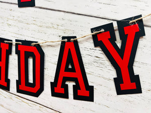 hockey happy birthday banner