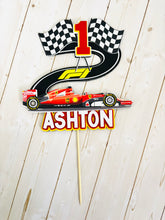 Load image into Gallery viewer, Ferrari F1 Cake Topper
