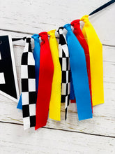 Load image into Gallery viewer, If you ain't first, you're last inspired custom phrase racing banner
