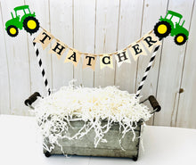 Load image into Gallery viewer, tractor cake topper
