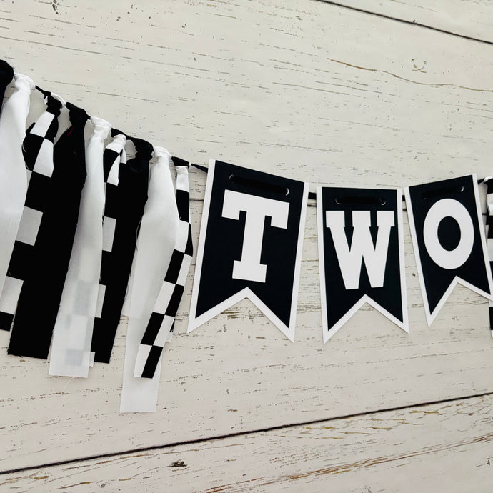 racing custom phrase banner