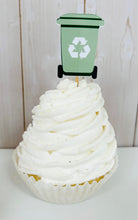 Load image into Gallery viewer, trash truck cupcake toppers
