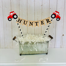 Load image into Gallery viewer, tractor cake topper
