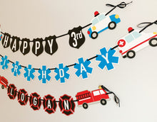 Load image into Gallery viewer, first responders birthday banner
