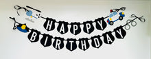 Load image into Gallery viewer, police birthday party banner
