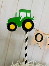 Load image into Gallery viewer, tractor cake topper
