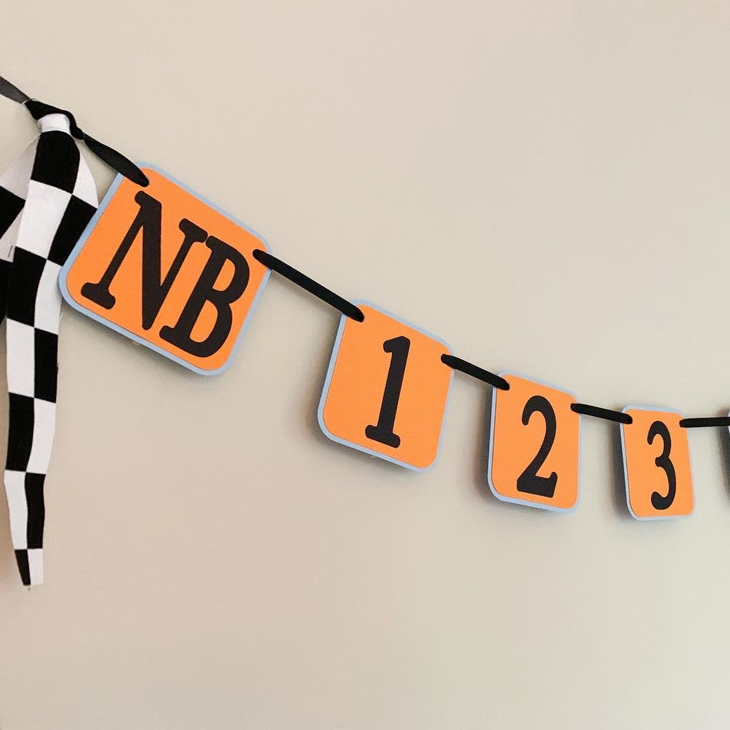 McLaren inspired formula one racing monthly photo banner