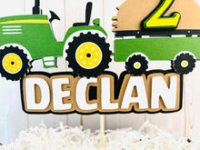 Load image into Gallery viewer, tractor cake topper
