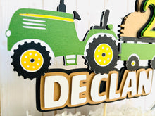 Load image into Gallery viewer, tractor cake topper
