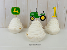 Load image into Gallery viewer, tractor cupcake toppers
