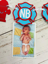 Load image into Gallery viewer, firetruck photo banner
