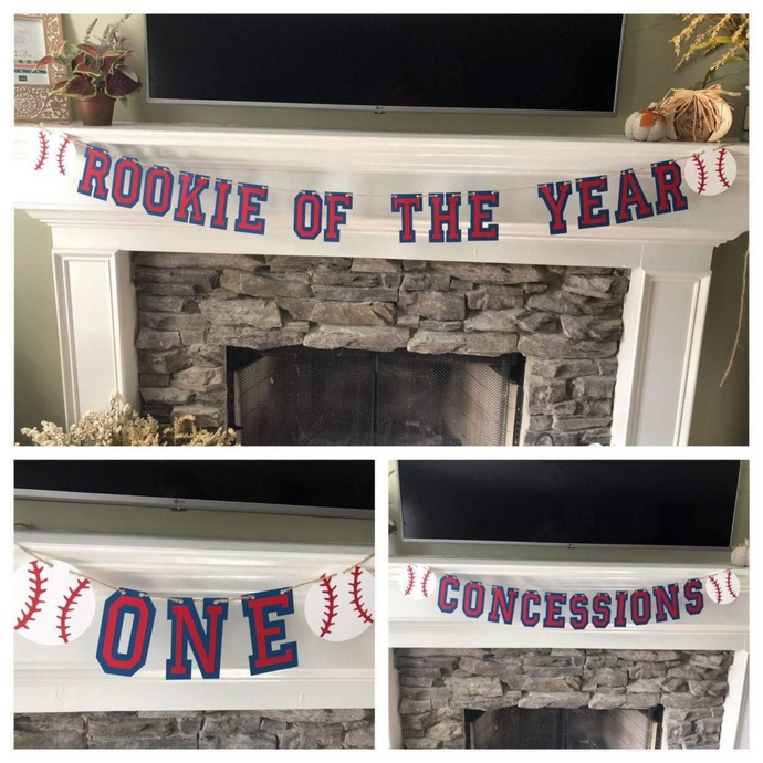 baseball party decorations