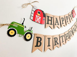 tractor barnyard birthday decorations
