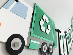 Garbage Truck Birthday Decorations