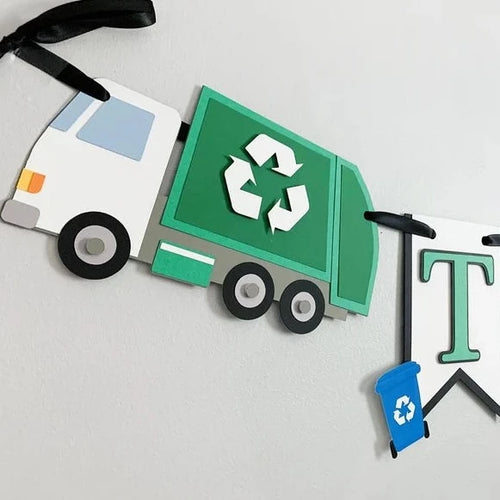 Garbage Truck Birthday Decorations