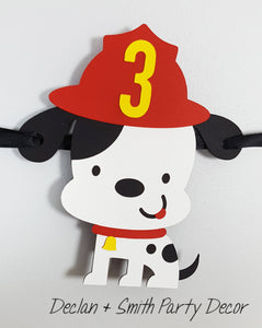 firetruck birthday decorations