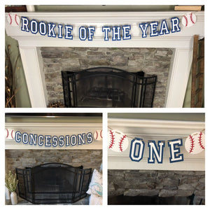baseball party decorations