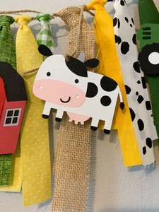 tractor barnyard decorations