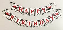 Load image into Gallery viewer, red tractor happy birthday banner
