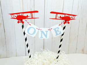 time flies cake topper