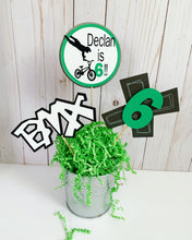 Load image into Gallery viewer, BMX birthday decorations
