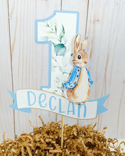 Load image into Gallery viewer, Peter Rabbit First Birthday Decorations

