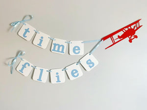 time flies first birthday decorations