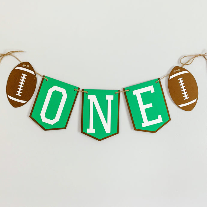 football banner decorations